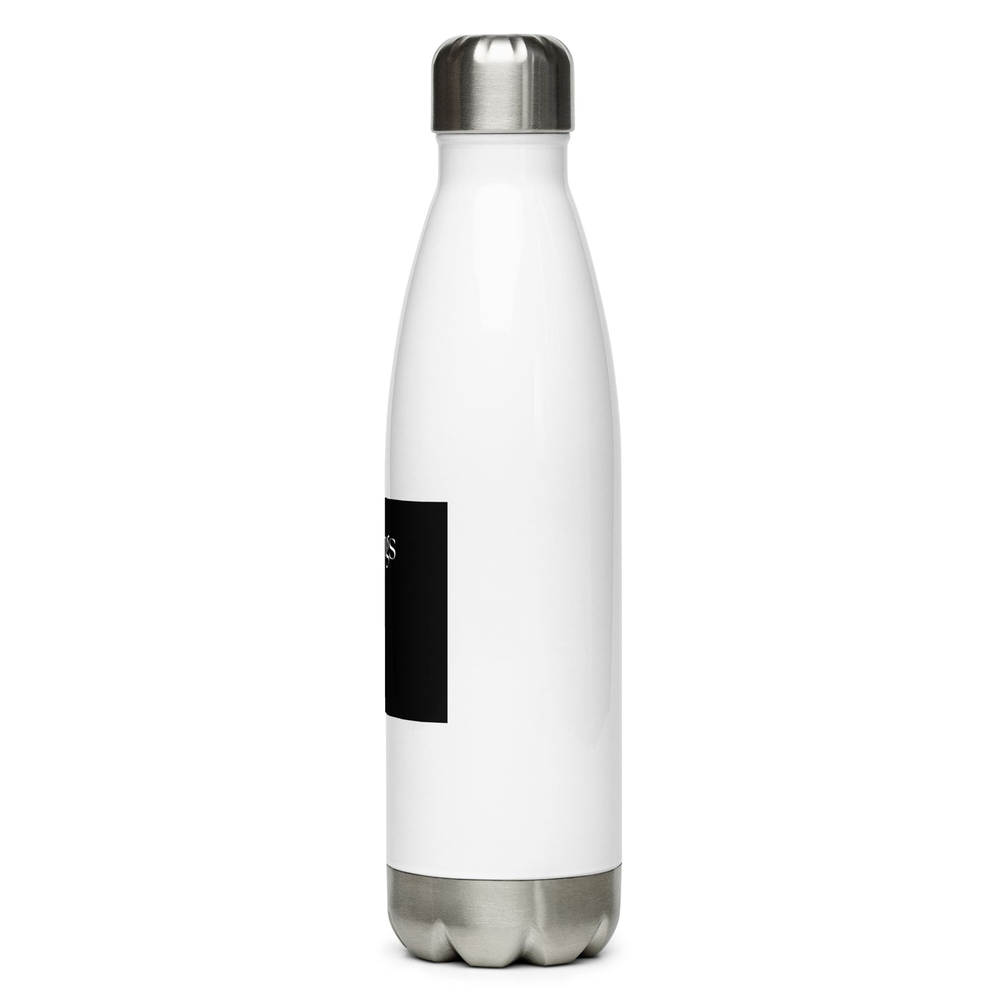 Stainless steel water bottle